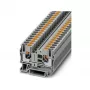 Phoenix 3211813 PT 6 Push-in caurlaides spaiļu bloks, 6 mm², pelēks