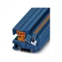 Phoenix 3213967 N-atvienojamais spaiļu bloks PTN 6, push-in, 6 mm², 500 V, 41 A, pelēks