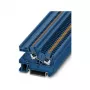 Phoenix 3213969 PTI 2,5 BU spraudņa instalācijas spaiļu bloks, zils, 2.5 mm², 24 A, 500 V, DIN sliede