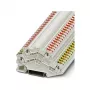 Phoenix 3214663 PTTBS 1,5/S-KNX divlīmeņu spaiļu bloks KNX kopņu sistēmām, Push-in savienojums, melns/sarkans un balts/dzeltens