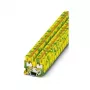 Phoenix Contact MPT 1,5/S-PE mini aizsargzemējuma spaile, push-in, 1.5 mm², zaļi-dzeltena, 3248110