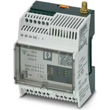 Phoenix Contact 1038567 Rūpnieciskais mobilā tīkla modema modulis, 4G LTE, GSM, GPRS, EDGE, DIN sliedes montāža, pelēks