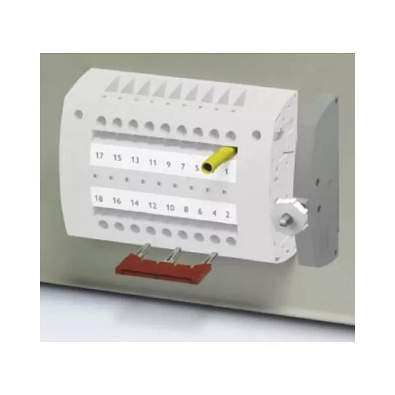 Phoenix Contact FBS 4-5 4-pozīciju spraudņa tilts, sarkans, 32 A, 500 V