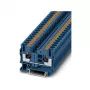 Phoenix Contact PT 6 BU Push-in caurvadu spaiļu bloks, zils, 6 mm², 41 A, 1000 V, DIN sliedei