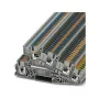Phoenix Contact PTI 2,5-PE/L/N instalācijas spaiļu bloks, Push-in, 3 līmeņu, 24 A, 400 V, pelēks