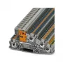 Phoenix Contact PTI 2,5-PE/L/NT Daudzlīmeņu instalācijas spaiļu bloks, Push-in, 3 līmeņi, 2,5 mm², pelēks