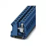 Phoenix Contact UTI 16 BU Instalācijas spaiļu bloks, zils, 16 mm², skrūvju savienojums, DIN sliedes montāža