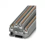 Phoenix PTTB 1,5/S divlīmeņu spaiļu bloks, push-in, 1.5mm², pelēks