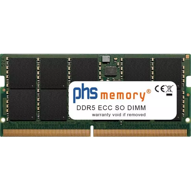 PHS-memory 16GB DDR5 ECC SO-DIMM 5600MHz PC5-44800E atmiņa HP ZBook Fury 16 G11 (SP542233)