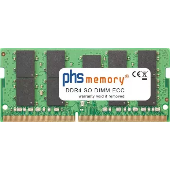 PHS-memory 32GB DDR4 3200MHz ECC Unbuffered SO-DIMM atmiņa ASRock Box PC DSF-A6000 (SP562018)