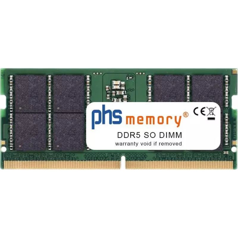 PHS-memory 32GB DDR5 5600MHz SO-DIMM RAM Asus TUF Gaming FA608UP-QT222W klēpjdatoram (SP622496)