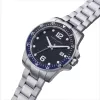 Pierre Cardin vīriešu analogais kvarca pulkstenis CNI.0030 40mm melns ciparnīca ādas siksniņa