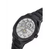 Pierre Cardin Vīriešu Kvarca Analogais Pulkstenis CF.1002.MB 42mm Melns Nerūsējošais Tērauds Milānas Siets