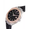 Pierre Cardin Vīriešu Pulkstenis CF.1000.LB.1 42mm Nerūsējošais Tērauds Kvarca Analogais Melns Ciparnīca Ādas Siksniņa