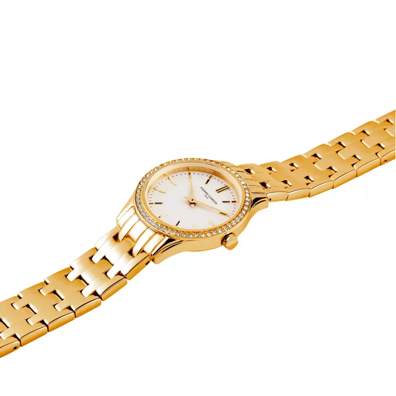 Pierre Cardin Sieviešu analogais kvarca pulkstenis CF.0607.SE.G (30mm)