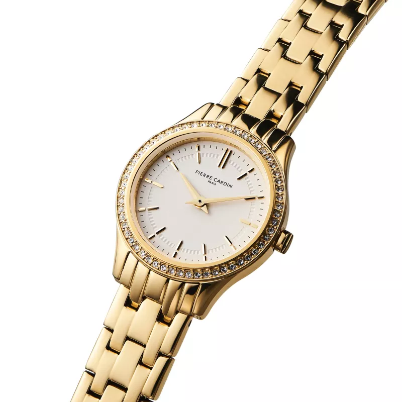 Pierre Cardin Sieviešu analogais kvarca pulkstenis CF.0607.SE.G (30mm)