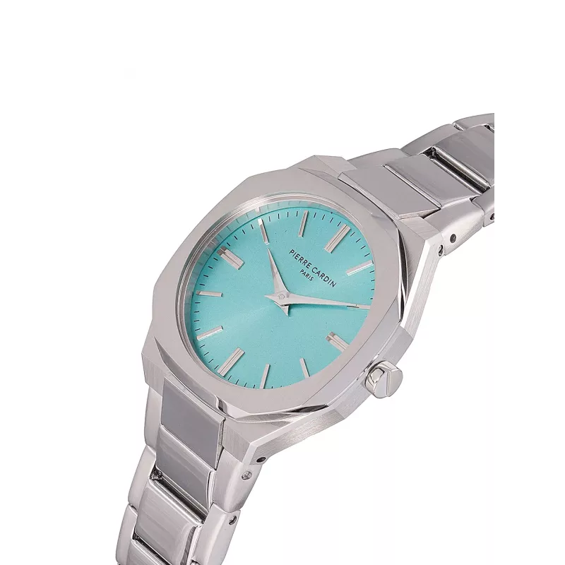 Pierre Cardin Sieviešu CF.1008.MS.1 Kvarca analogais pulkstenis 32mm Sudraba nerūsējošā tērauda sieta aproce