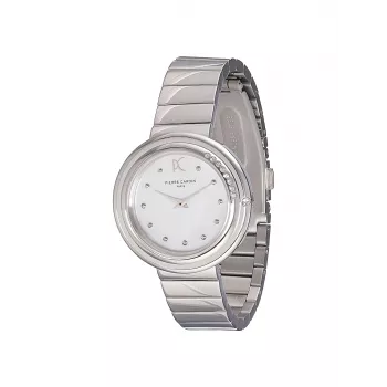 Pierre Cardin Sieviešu CF.1010.MS.1 Kvarca analogais pulkstenis 32mm Sudraba Nerūsējošais tērauds Milānas sieta aproce
