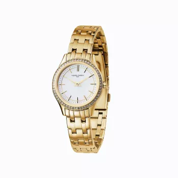 Pierre Cardin sieviešu kvarca analogais pulkstenis CF.0611.SE.G 30mm nerūsējošā tērauda siets