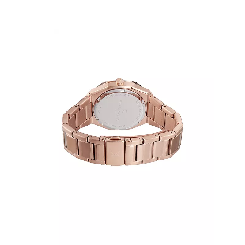 Pierre Cardin sieviešu kvarca analogais pulkstenis CF.1008.MR 32mm rozā zelta toņa nerūsējošā tērauda siets