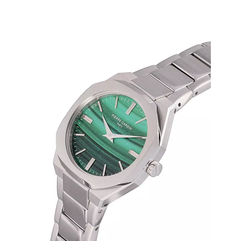 Pierre Cardin Sieviešu kvarca analogais pulkstenis CF.1008.MS.3 32mm Sudraba nerūsējošā tērauda Milānas aproce