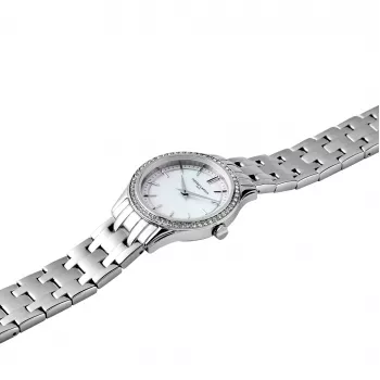 Pierre Cardin Sieviešu kvarca pulkstenis CF.0611.SJ Sudraba nerūsējošā tērauda sieta 30mm
