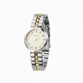Pierre Cardin Sieviešu kvarca pulkstenis CF.0707.SU.G 32mm Sudraba nerūsējošā tērauda Milānas aproce