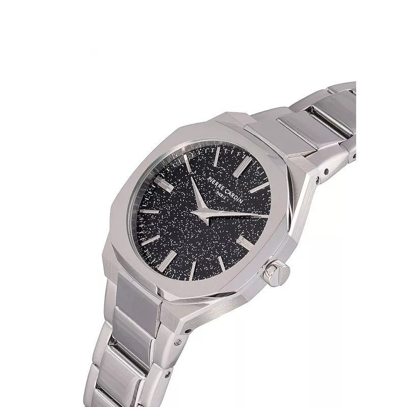 Pierre Cardin Sieviešu kvarca pulkstenis CF.1008.MS 32mm Sudraba nerūsējošā tērauda sieta aproce