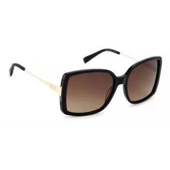 PIERRE CARDIN Sieviešu saulesbrilles PC8512S807F8H Havana Acetāta rāmis Brūnas gradienta lēcas 58mm