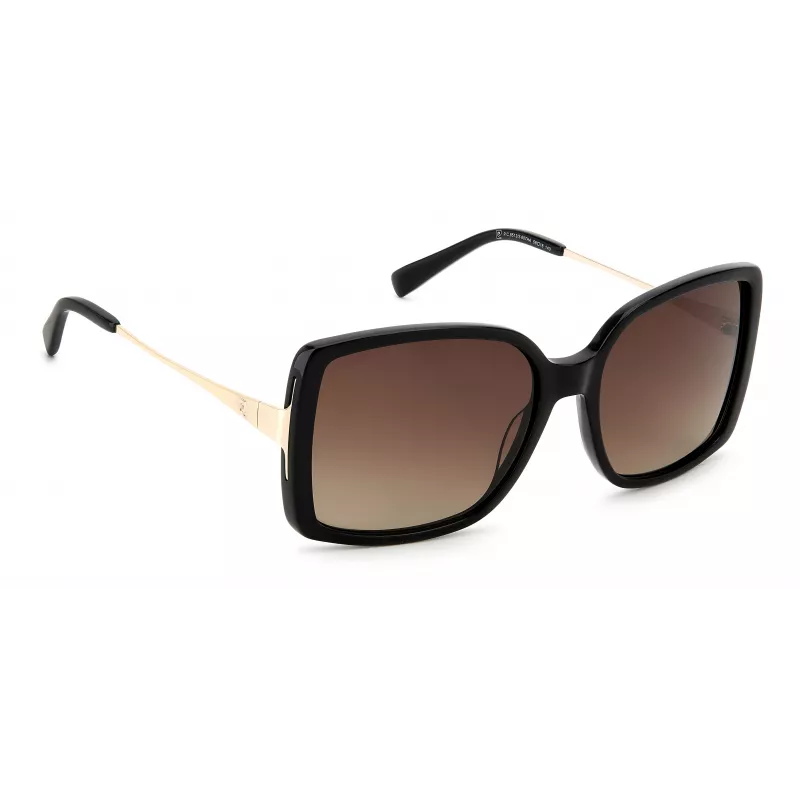 PIERRE CARDIN Sieviešu saulesbrilles PC8512S807F8H Havana Acetāta rāmis Brūnas gradienta lēcas 58mm