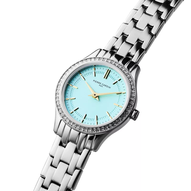 Pierre Cardin sieviešu pulkstenis CF.0609.SJ (30mm) - Sudraba nerūsējošais tērauds