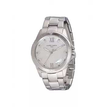 Pierre Cardin Sieviešu pulkstenis CF.1009.MS 34mm Sudraba Nerūsējošais tērauds Kvarca analogs