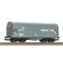 PIKO 24640 H0 bīdāmā brezenta vagons Rail Cargo Austria DC