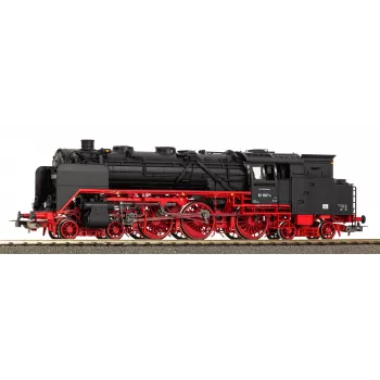 PIKO 50710 H0 tvaika lokomotīve BR 62 DR IV ēra ar PluX22 skaņas dekoderi