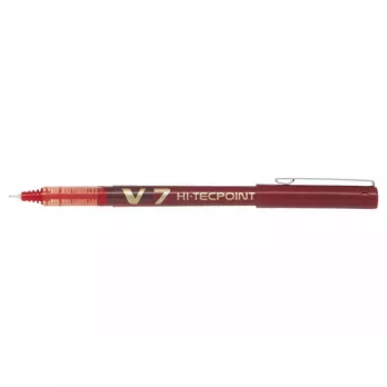 Pilot V7 sarkanā lodīšu pildspalva (BX-V7-R)