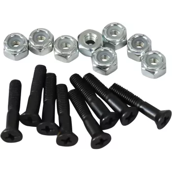 Pivot Phillips Mounting Skateboard Hardware Set - Black