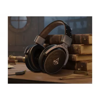 PIXMINDS LEXIP Black Flag Resynced Tatoo bezvadu spēļu austiņas (2.4GHz / Bluetooth 5.0, 50mm draiveri, 25h akumulators)