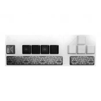 PIXMINDS Lexip Black Flag Resynced Tattoo taustiņu komplekts mehāniskajai tastatūrai