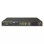 PLANET FGSW-1822VHP 18 portu pārvaldāms PoE+ slēdzis ar 16x Fast Ethernet un 2x Gigabit Combo augšupsaitēm