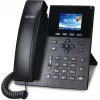 PLANET VIP-1260PT augstas izšķirtspējas krāsu PoE IP tālrunis ar 3MP kameru, 6 līniju LCD, melns