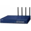 PLANET VR-300W6A Enterprise Wi-Fi 6 AX3000 divjoslu Gigabit maršrutētājs ar VPN, VLAN, QoS, HA, AP kontrolieri, 2x WAN SD-WAN, 3x LAN
