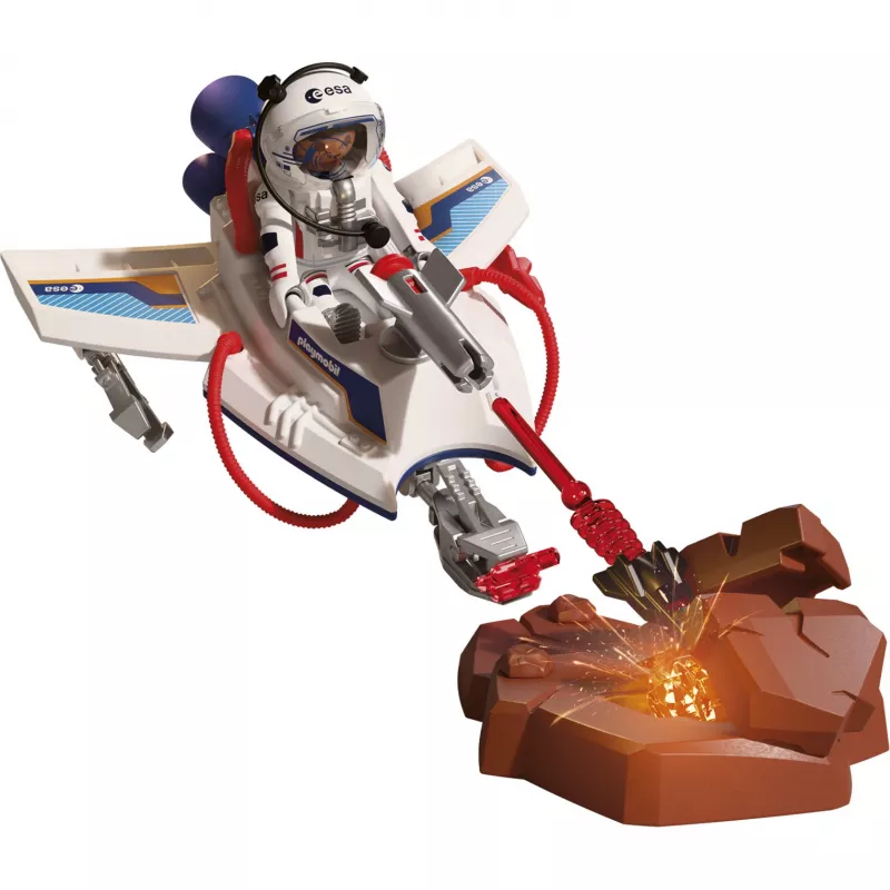 Playmobil 72013 ESA Space Glider Building Toy Playset