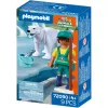 Playmobil 72090 Animals & Friends Zoo: Polārlācis un zoodārza darbinieks