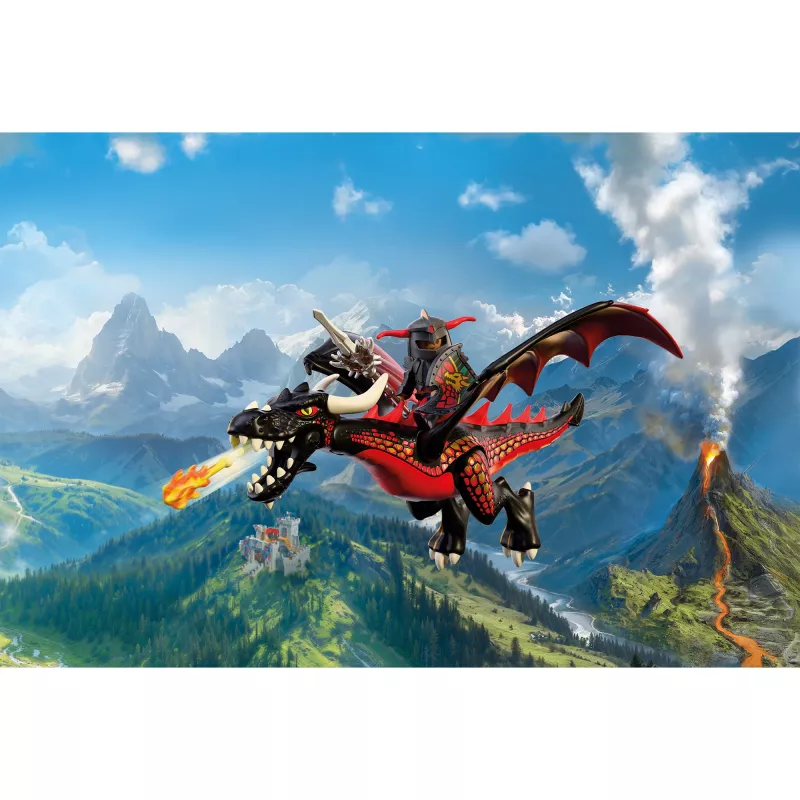 Playmobil 72114 Knights Black Dragon