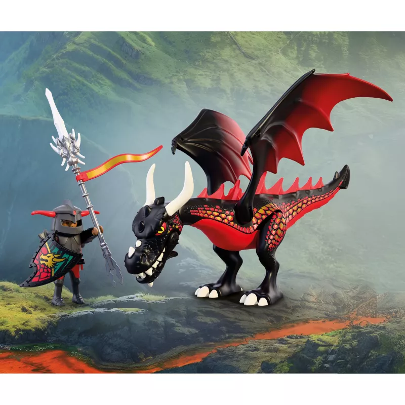 Playmobil 72114 Knights Black Dragon