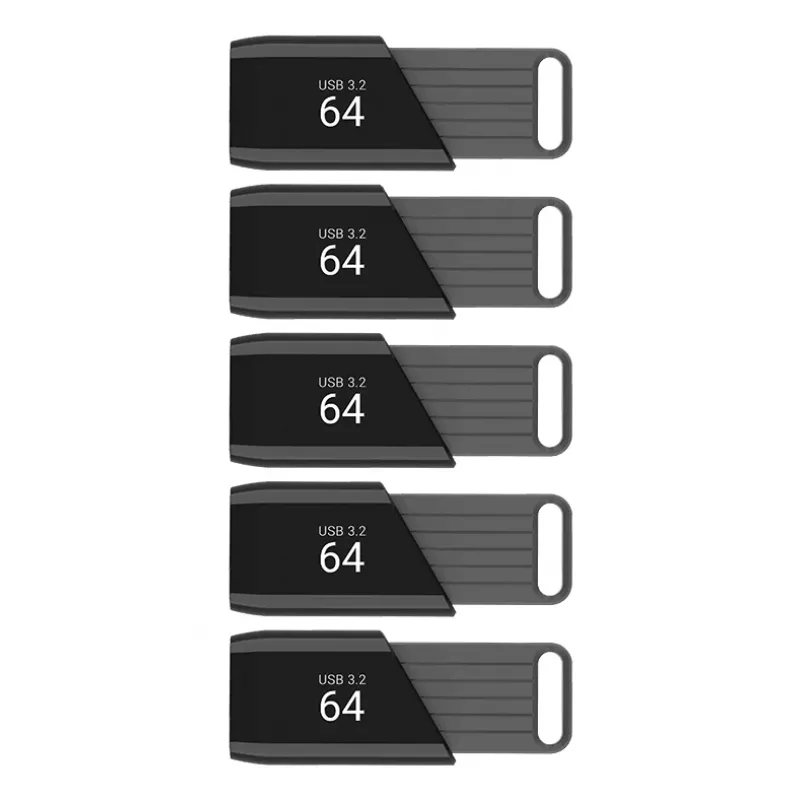 PNY Attaché X USB zibatmiņa 64 GB USB 3.2 Gen 1 Multipack of 5 (P-FD64GX5ATTX-EF)