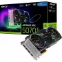 PNY GeForce RTX 5070 Ti EPIC-X RGB 16GB grafikas karte, trīs ventilatori, 3x DisplayPort un HDMI