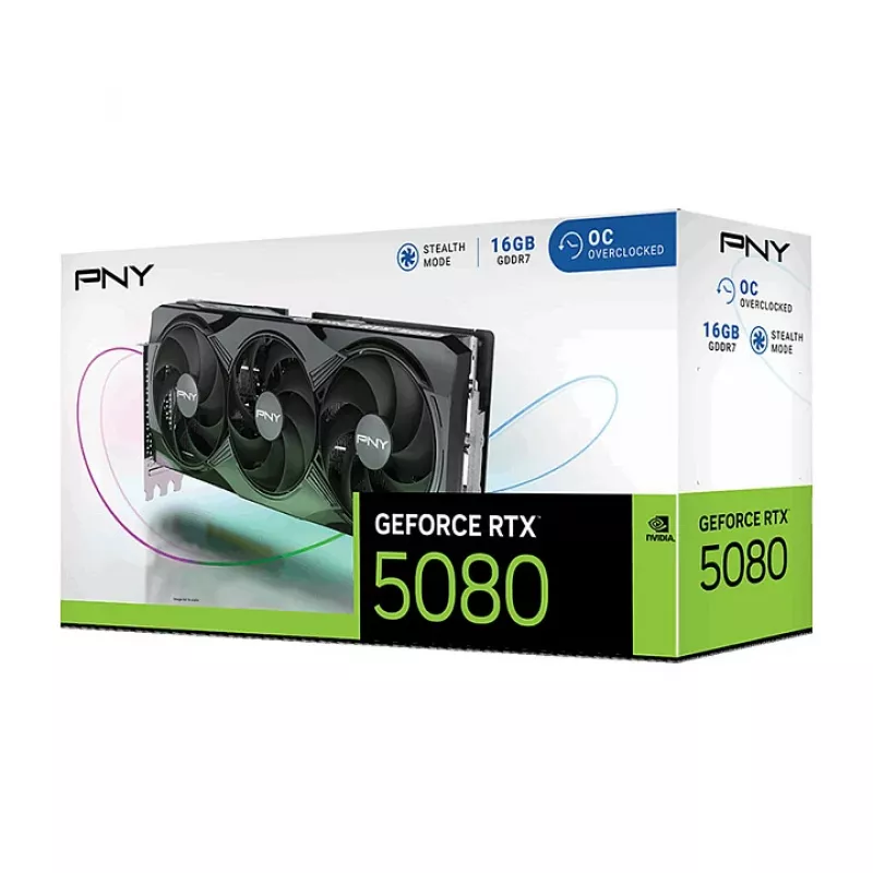 PNY GeForce RTX 5080 OC grafikas karte - GeForce RTX 5080