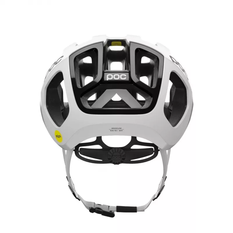 POC Ventral Air Wide Fit MIPS ceļu riteņbraukšanas ķivere Hydrogen White M (55-58 cm)
