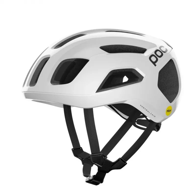 POC Ventral Air Wide Fit MIPS ceļu riteņbraukšanas ķivere Hydrogen White M (55-58 cm)